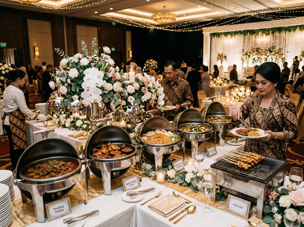 Prasmanan Pernikahan Wedding Asyifa Catering